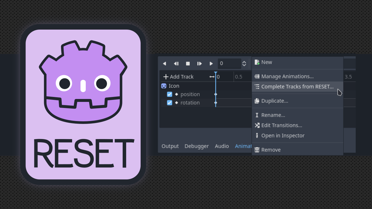 Animation Resetter