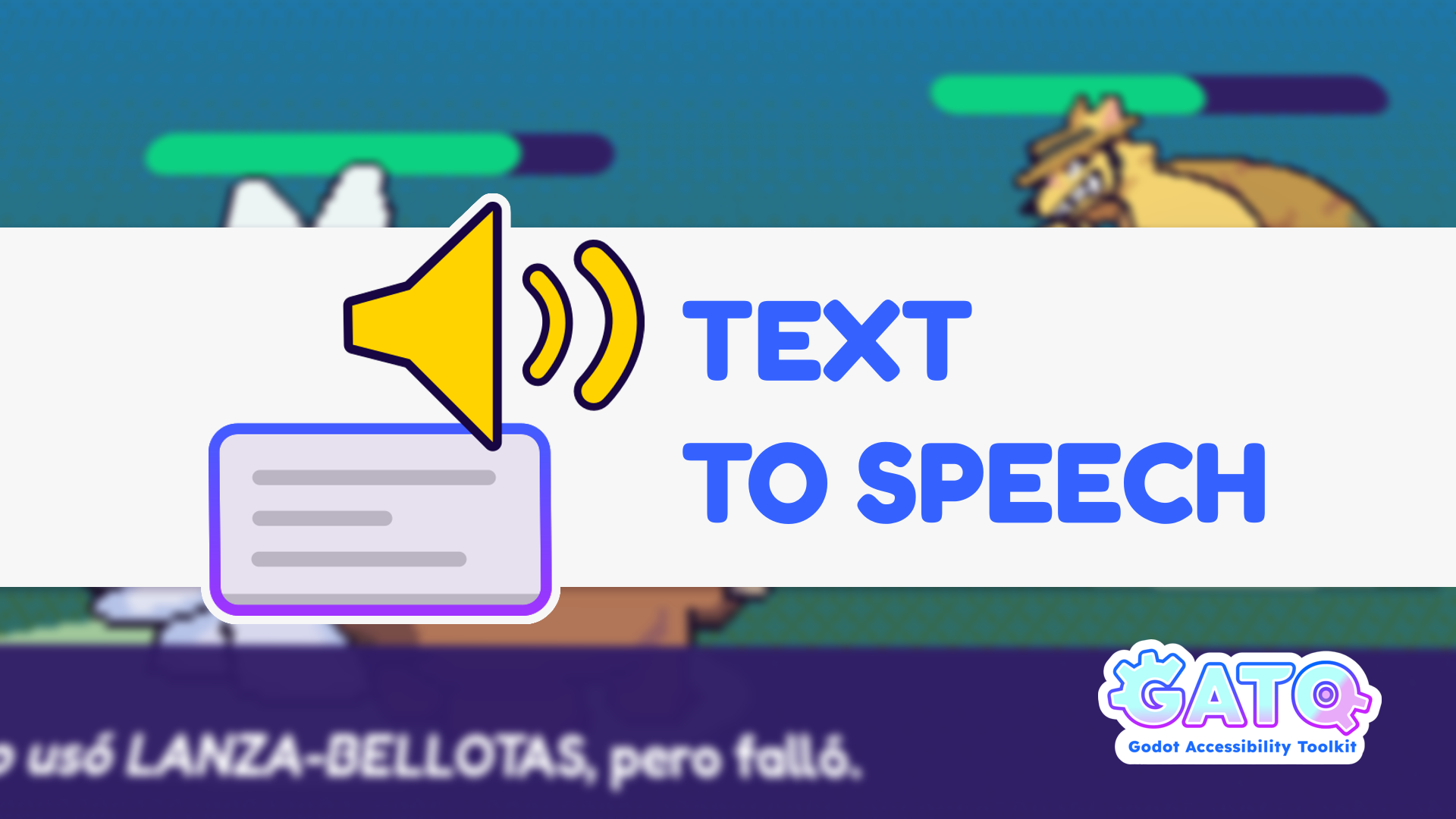 GATO: Text-To-Speech
