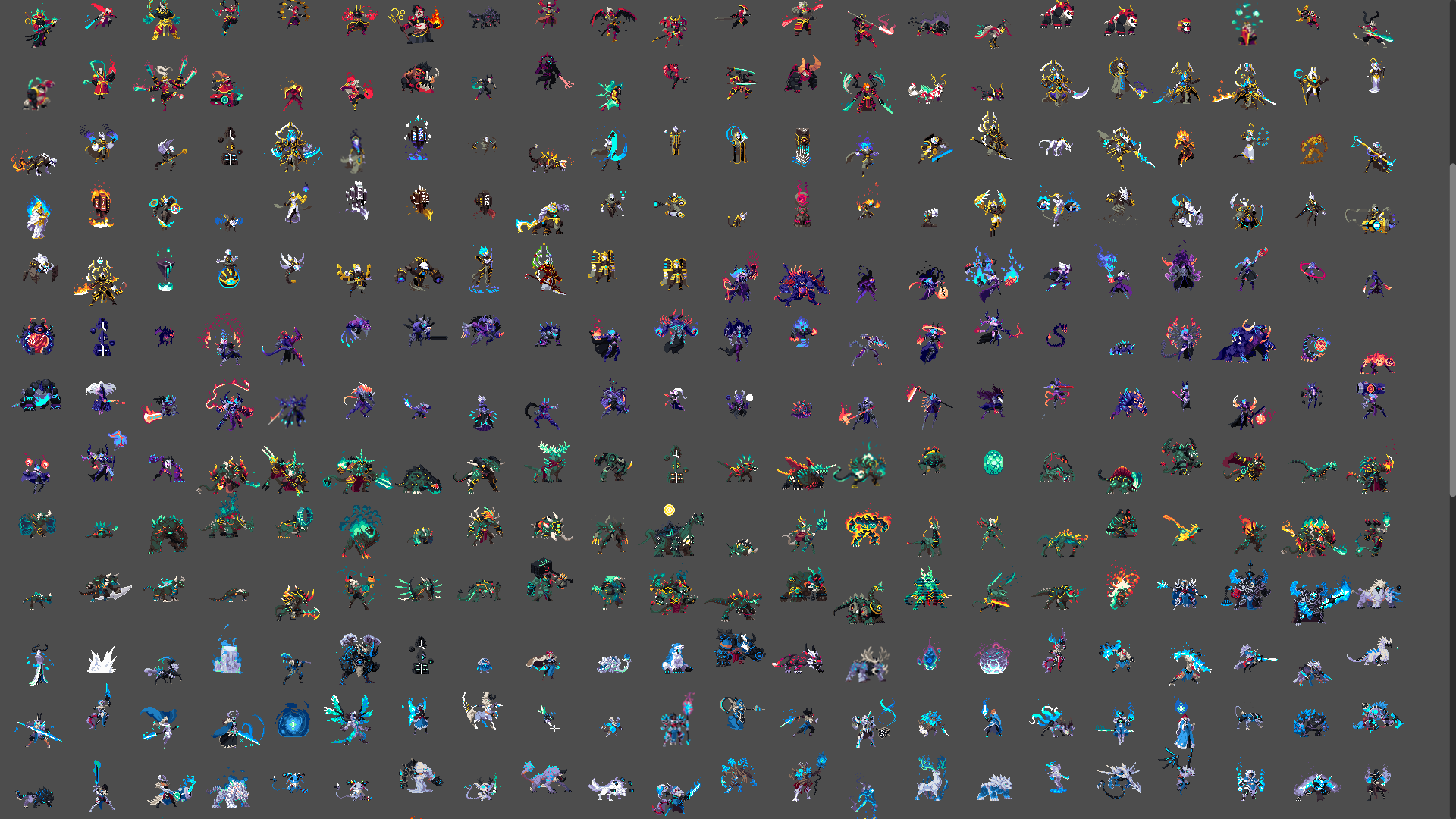 Open Duelyst Animated Sprites