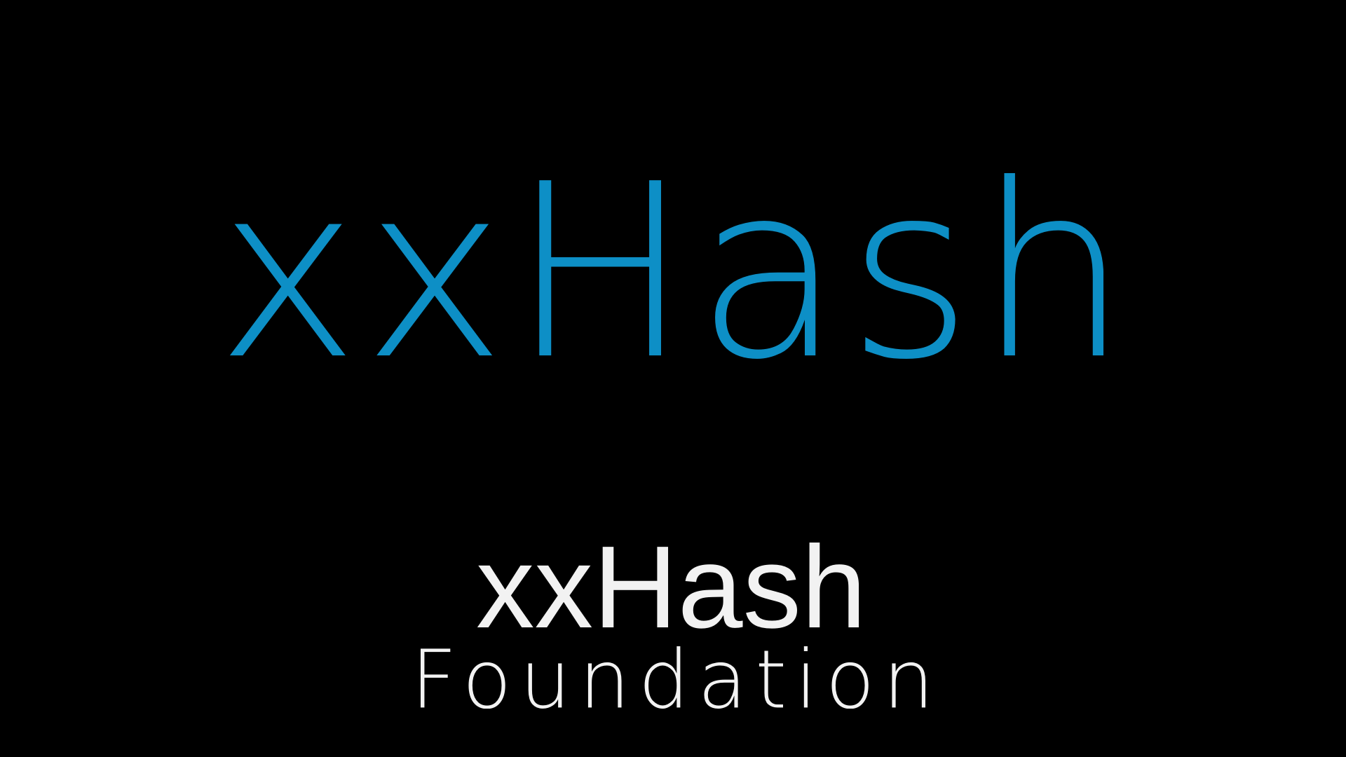 Foundation for xxHash