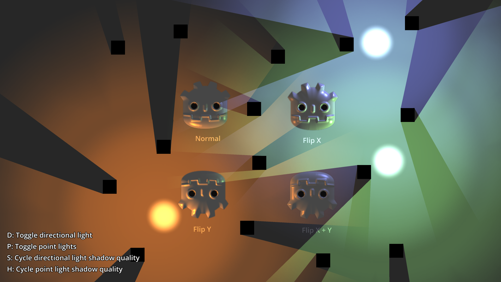 Lights and Shadows 2D Demo
