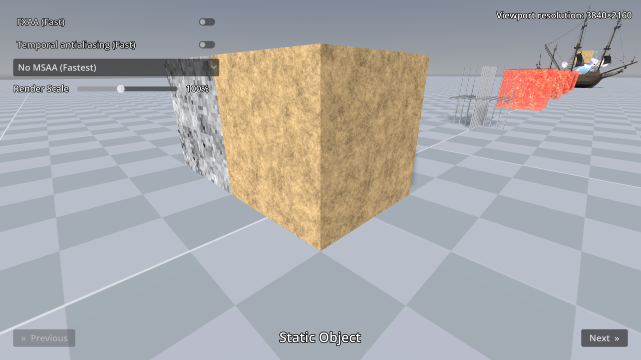 Anti-Aliasing 3D Demo