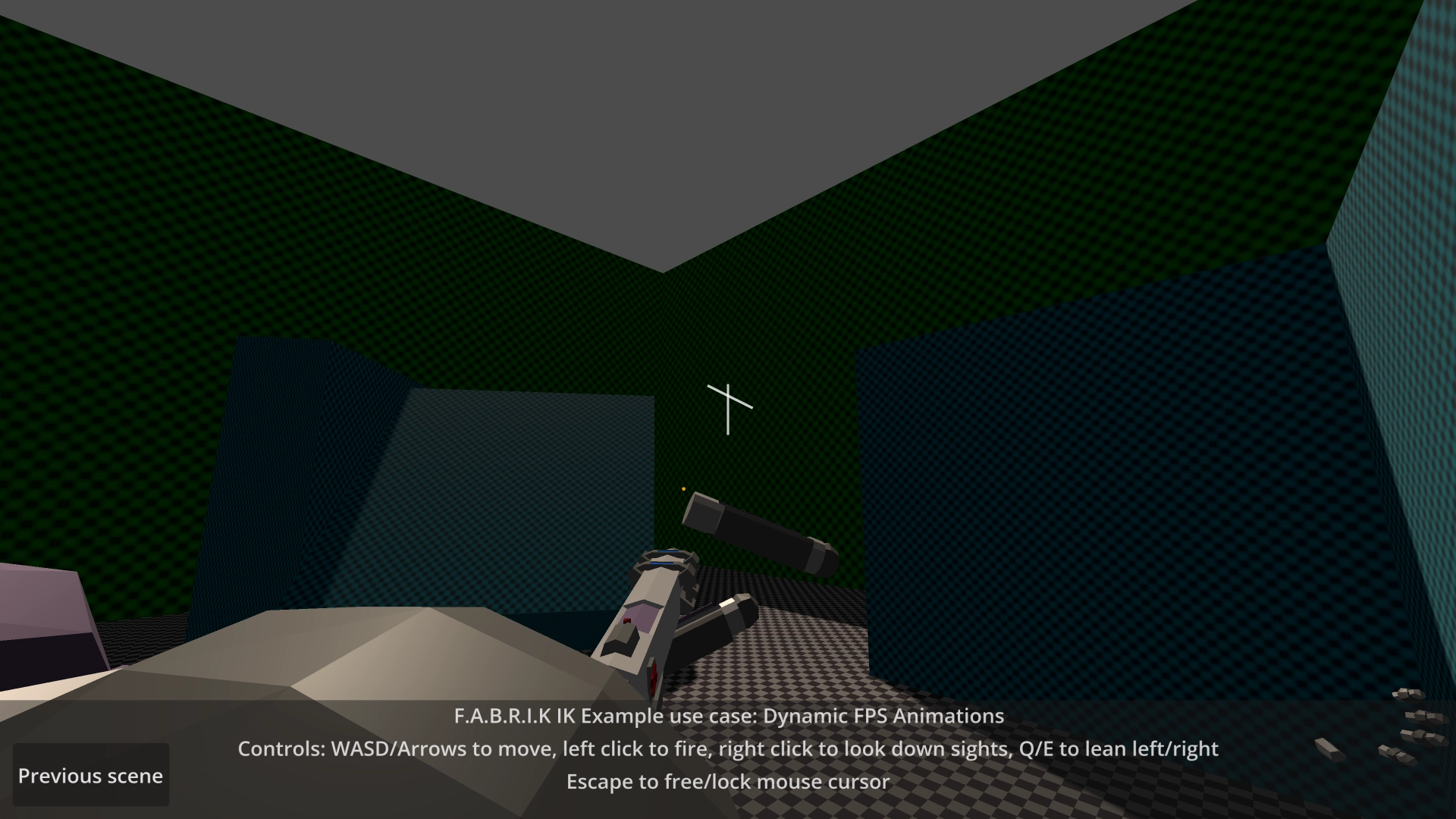 Inverse Kinematics 3D Demo