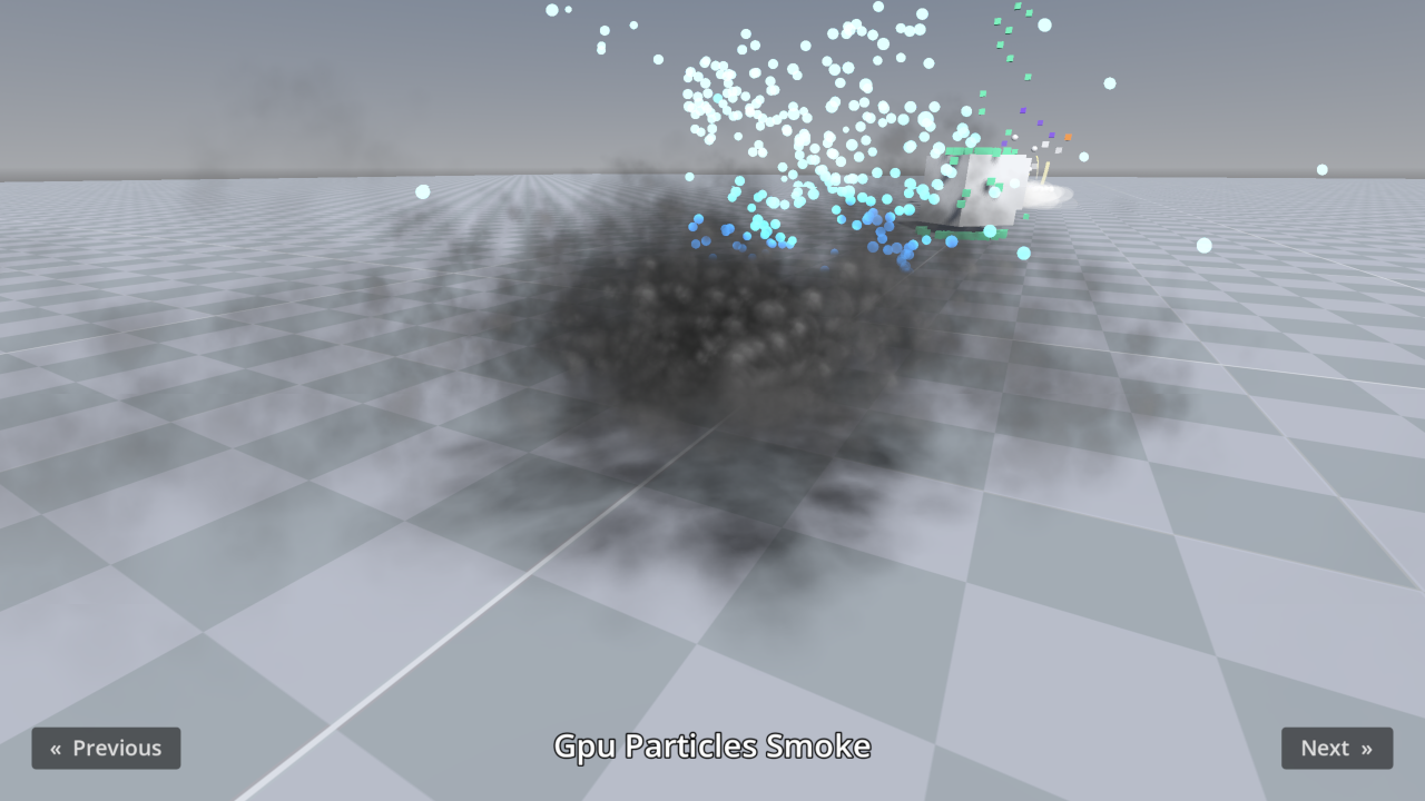 Particles 3D Demo