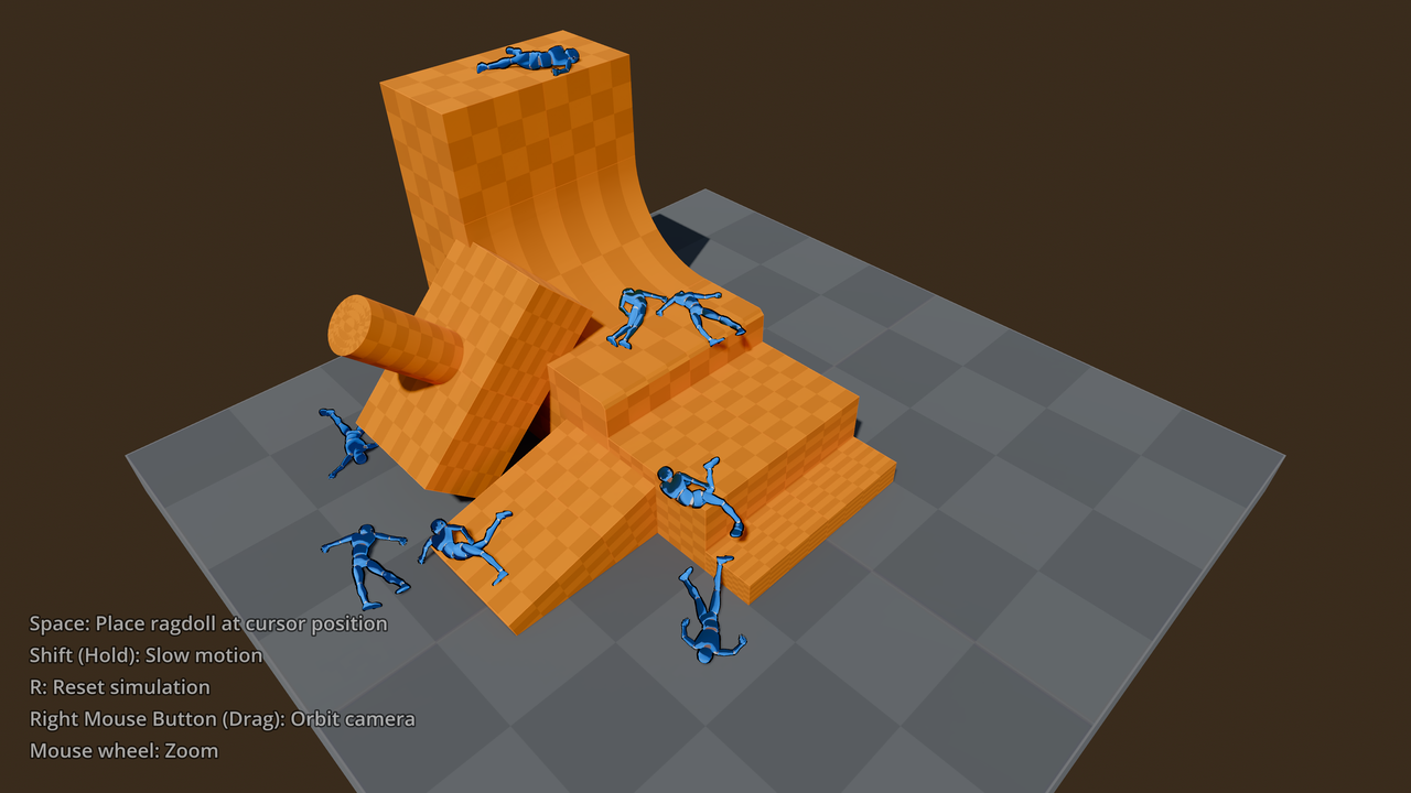 Ragdoll Physics Demo