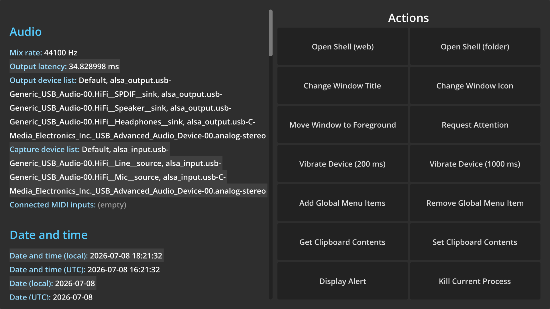 Operating System Testing Demo