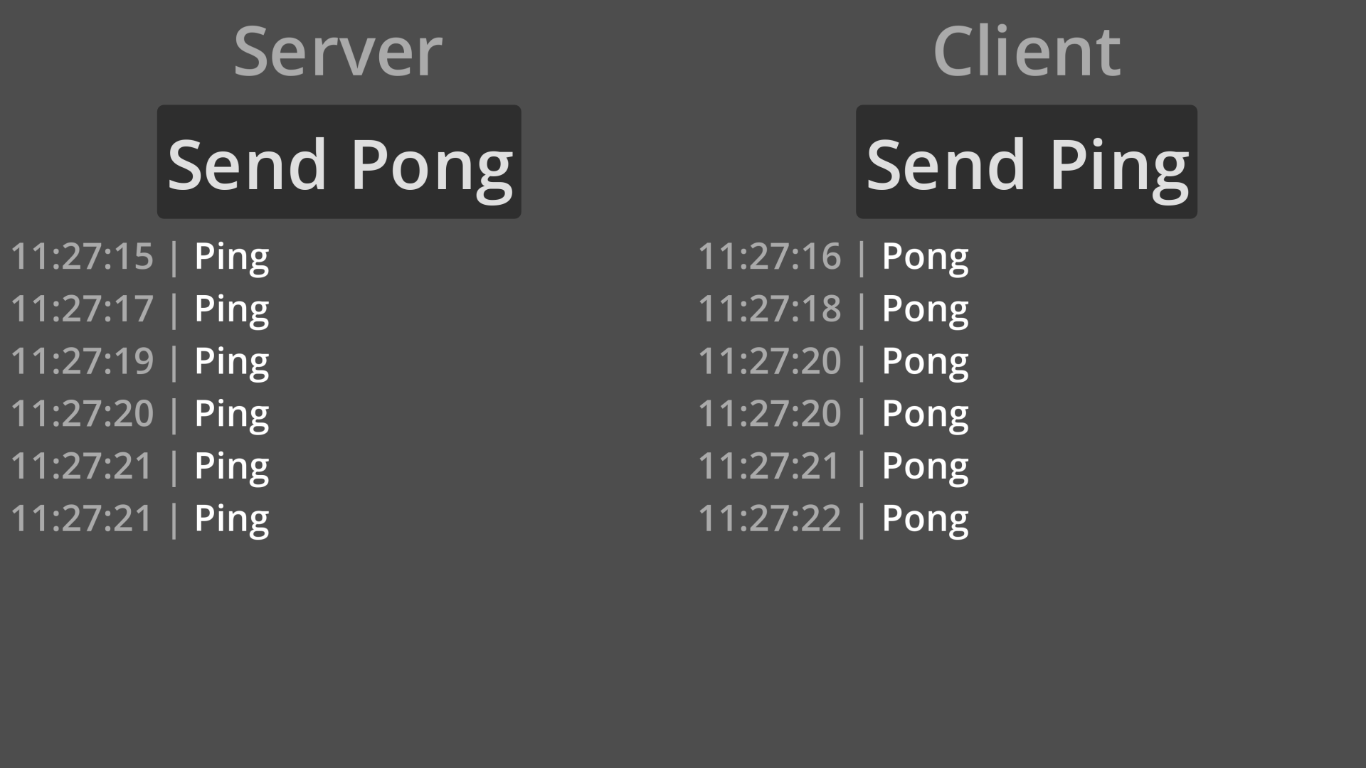 WebSocket Minimal Demo