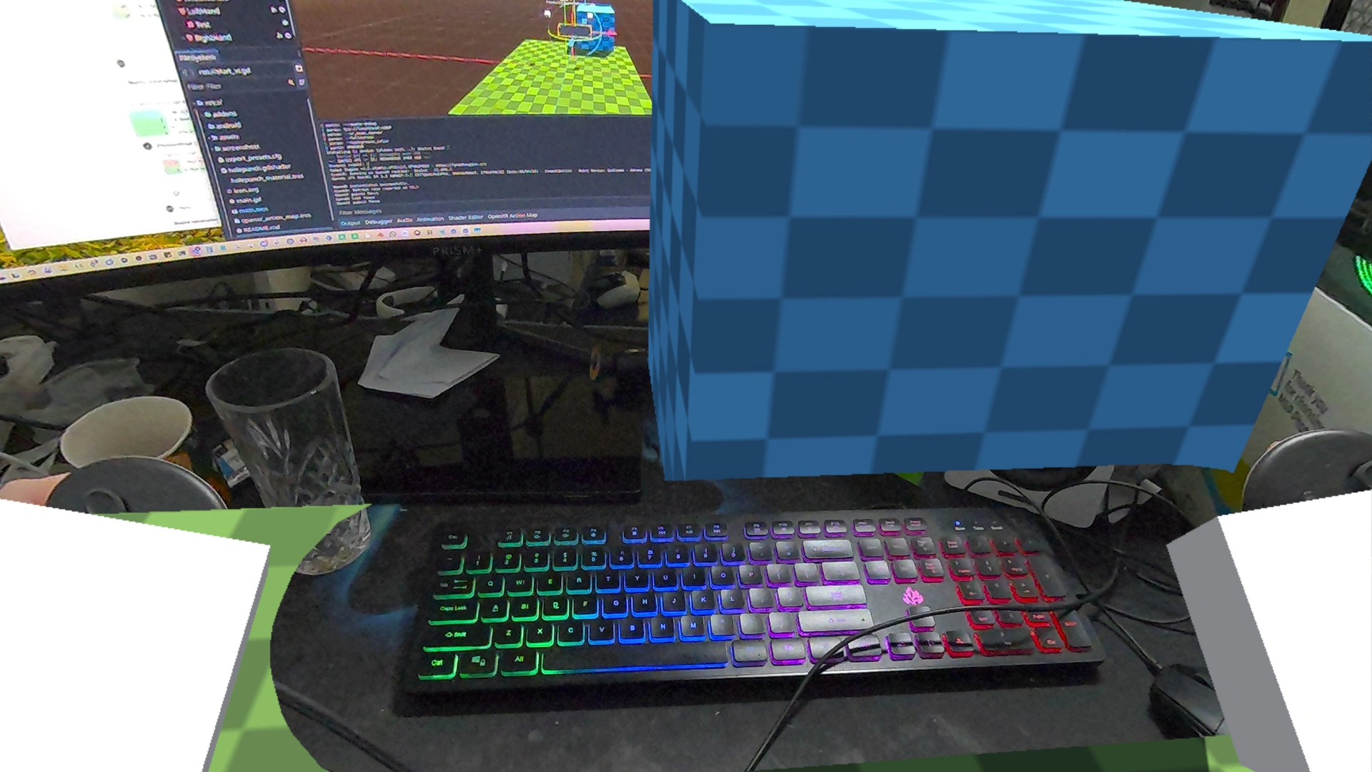 OpenXR Passthrough Demo