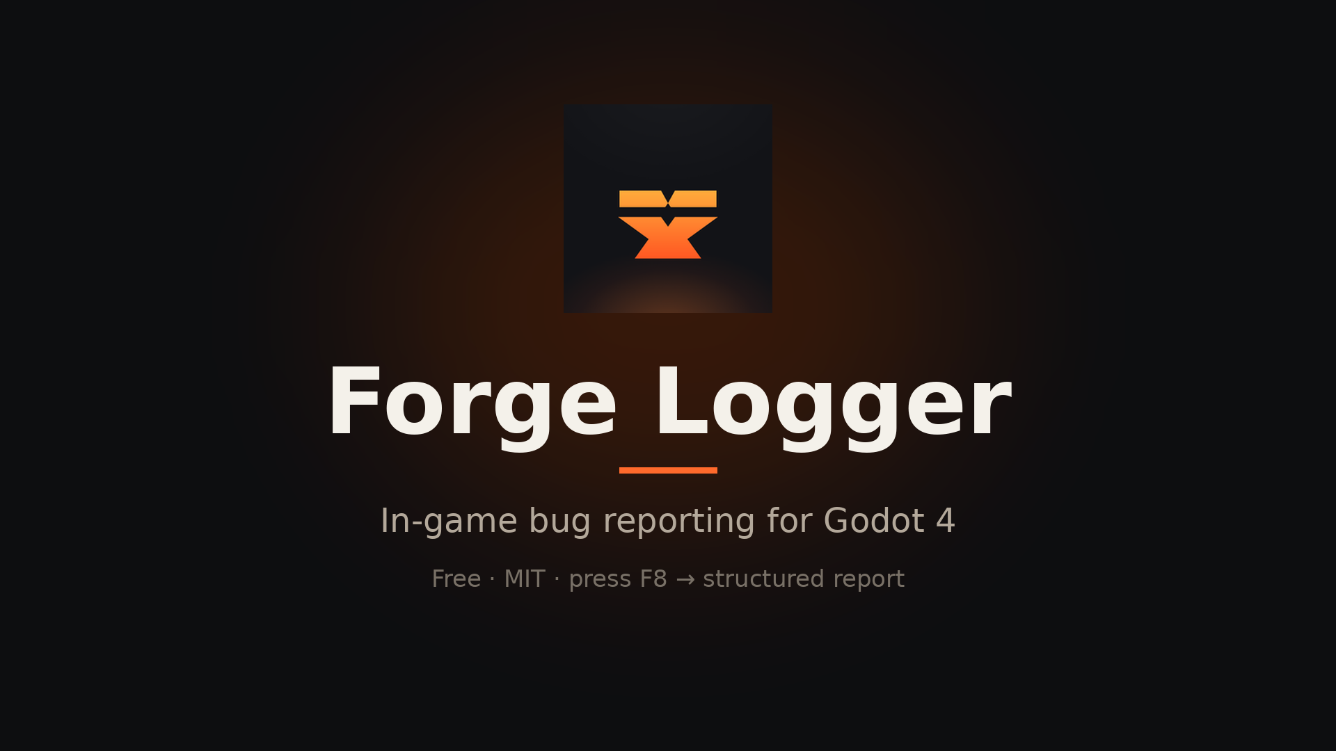 Forge Logger — In-Game Bug Reporting & Player Feedback