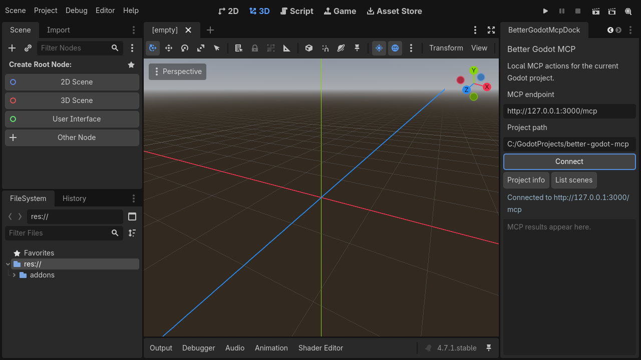 Better Godot MCP