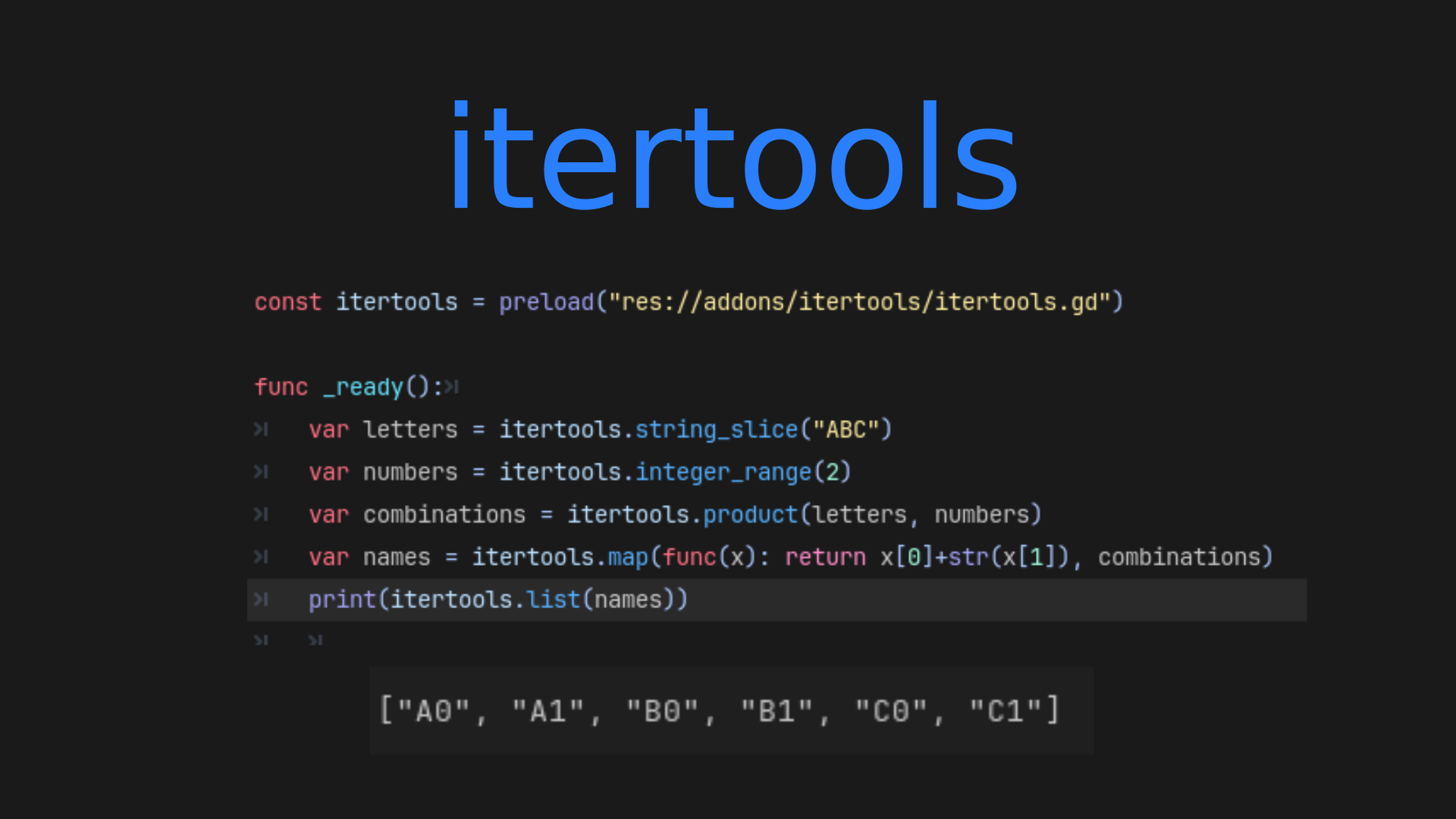 itertools