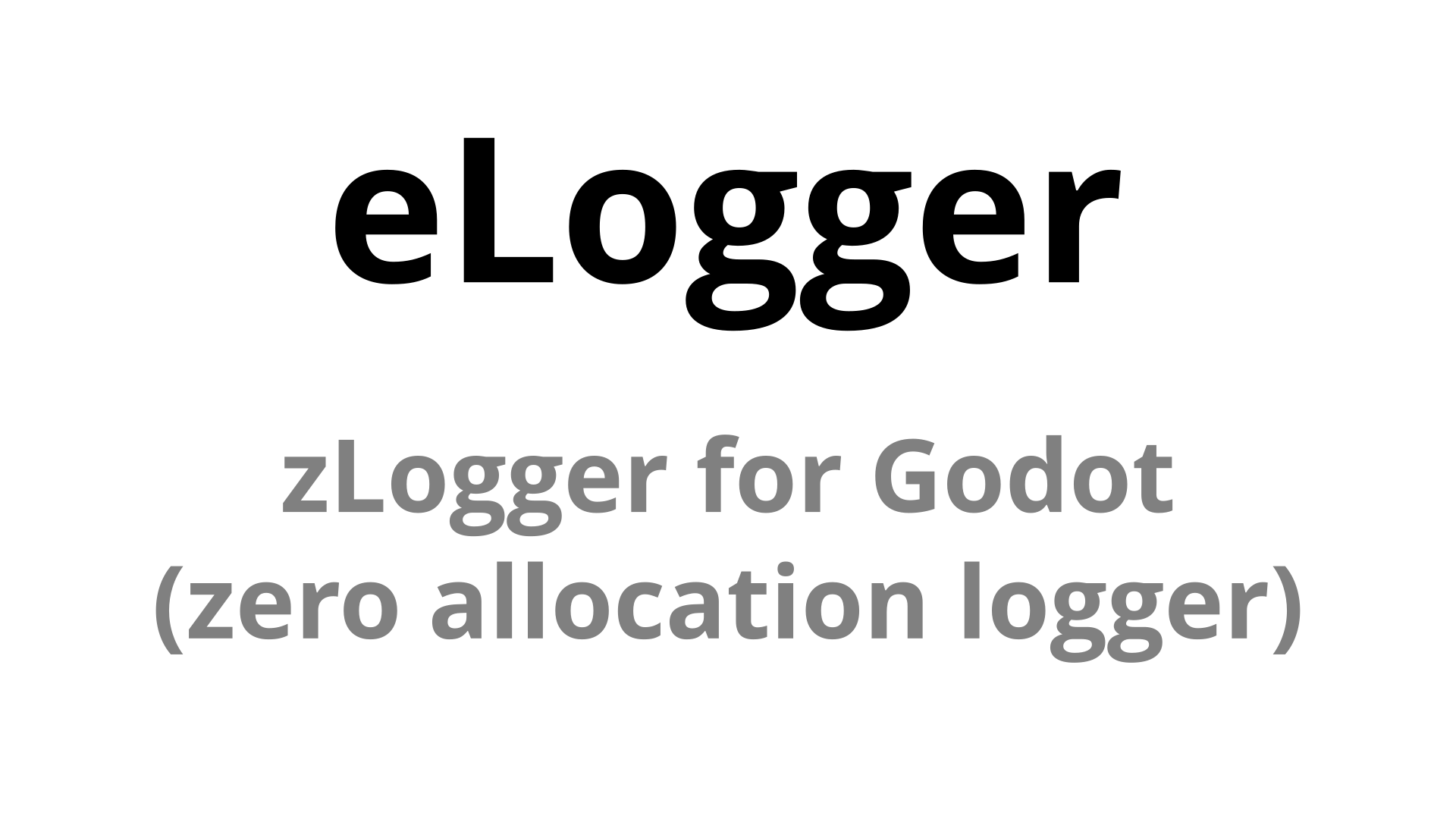 eLogger