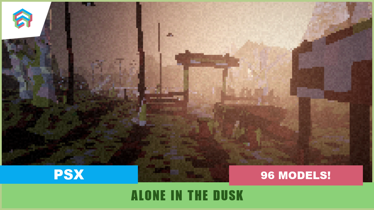 Alone in the Dusk - PSX Roadside Environment for Godot 4