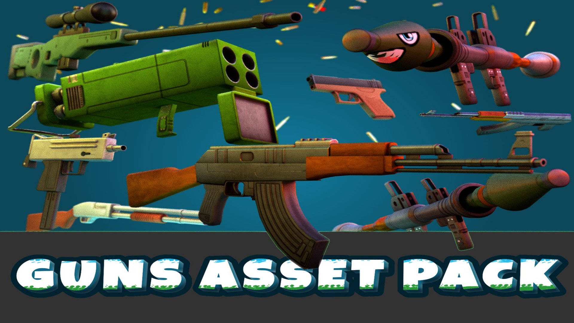 Guns Asset pack