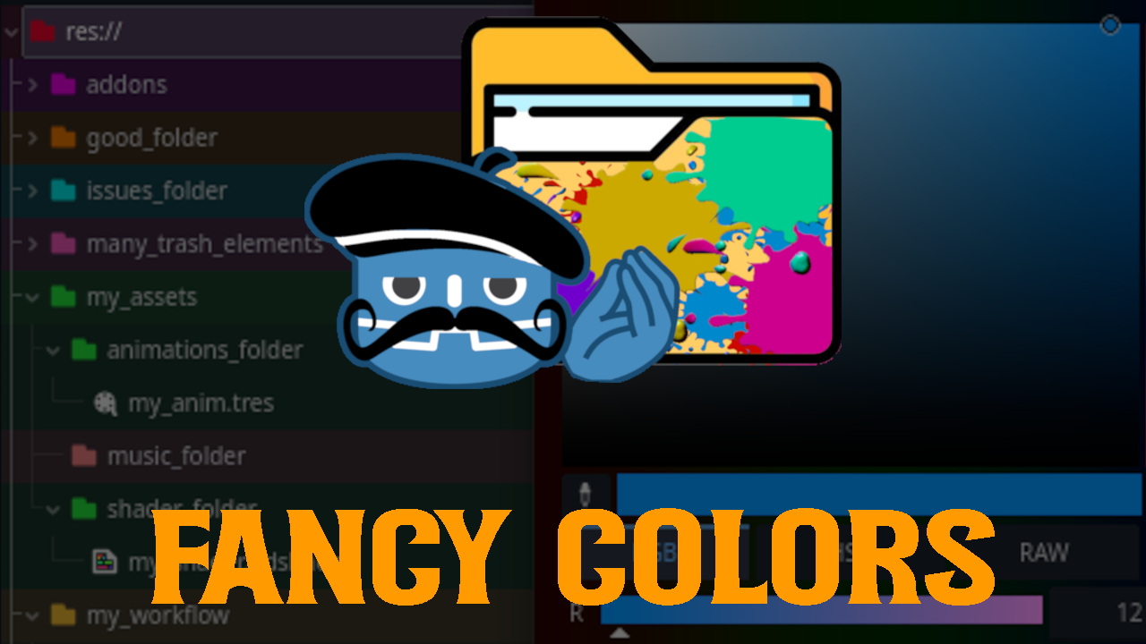 Fancy Folder Colors